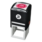 Self Inking Rubber Stamp red Permastempel (Produkt)