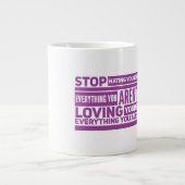 Self Jumbo Tasse (Vorderseite)
