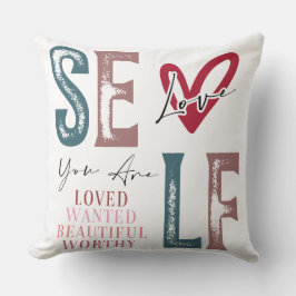 Self Love Affirmation Kissen