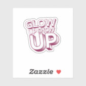 Self love and positivity Sticker (Blatt)