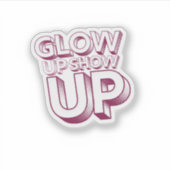 Self love and positivity Sticker (Vorderseite)