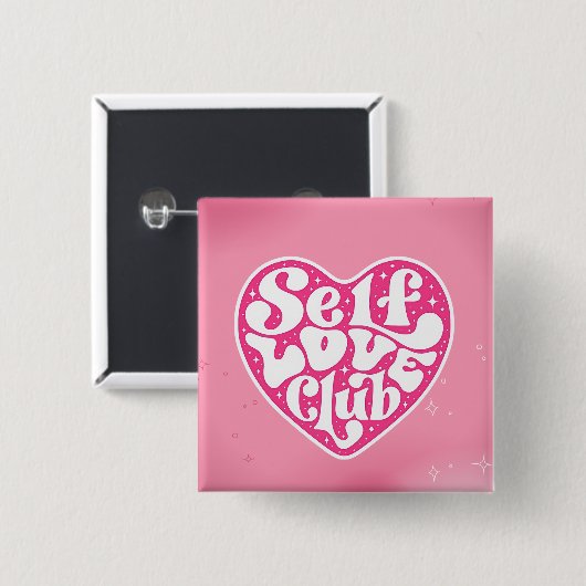 Self Love Club Button (Vorne & Hinten)