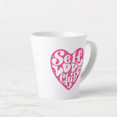 Self-Love-Club-Kaffeetasse Milchtasse (Rechte Ecke)