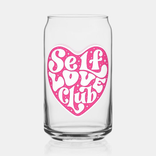 Self Love Club Kann Glas (Vorderseite)