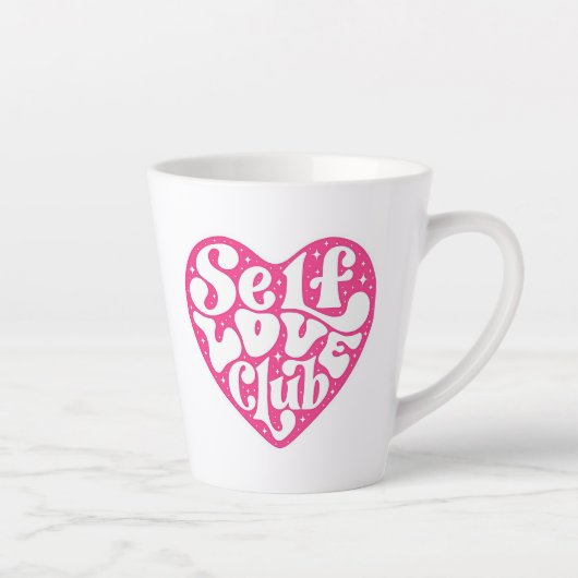 Self Love Club Latte Mug Milchtasse (Rechts)