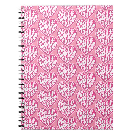 Self Love Club Notebook Notizblock (Vorderseite)