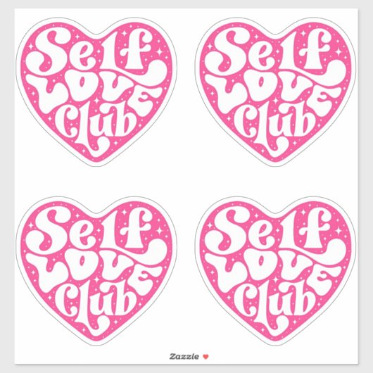 Self Love Club Sticker (Blatt)