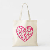  Self Love Club Tote Bag Tragetasche (Rückseite)
