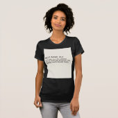 Self-Love Definition – Minimalist Conscious T-Shirt (Vorne ganz)