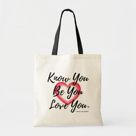 Self-love Message Tote Bag Tragetasche (Vorne)