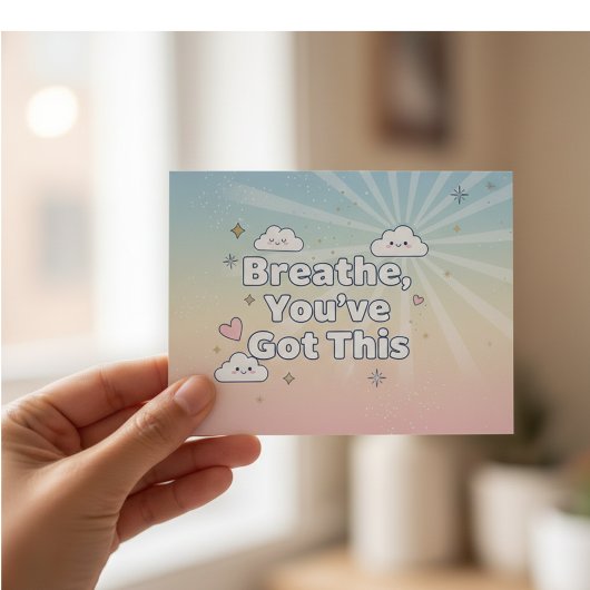 Self Love Quote Flat Card