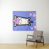 Self-Love Unicorn Wandteppich (Beispiel (Horizontal))