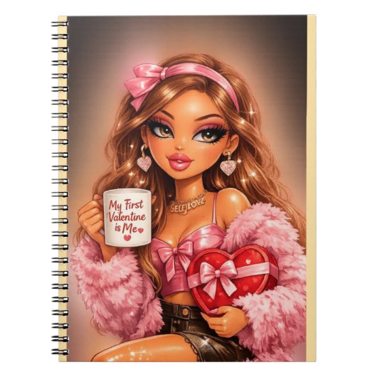 self love valentine book notizblock (Vorderseite)
