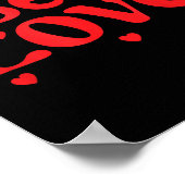 Self Love Valentines Day Self Care Womens  Poster (Ecke)