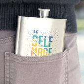 Self Made Man | Funny LGBTQ | Pride Month Flachmann (Beispiel)