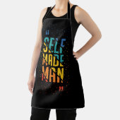 Self Made Man | Funny LGBTQ | Pride Month Schürze (InSitu)