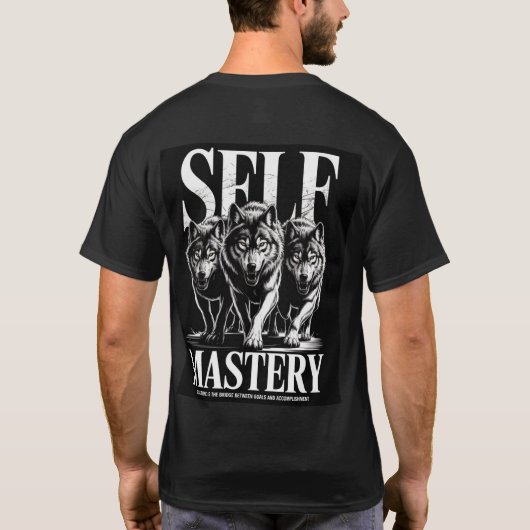 Self Mastery – Alpha Discipline Tee (Rückseite)