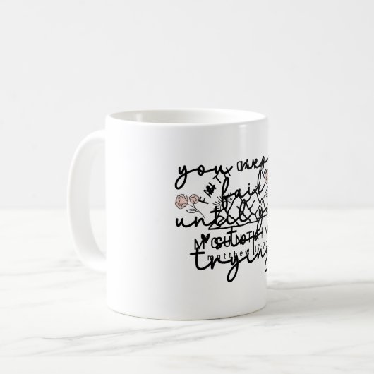Self Motivation  Kaffeetasse (Vorderseite Links)