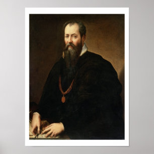 Self Portrait, 1566-68 (oil on canvas) Poster