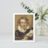 Self Portrait, 1823 Postkarte (Stehend Vorderseite)