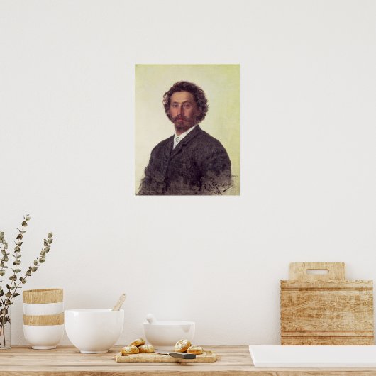 Self Portrait, 1887 Poster (Küche)