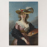 Self Portrait Élisabeth Louise Vigée Le Brun Puzzle<br><div class="desc">Alte Meister Malerei von Selbstportrait In einem Strohhut von Élisabeth Louise Vigée Le Brun Ein herausforderndes Puzzle von 1014 Stücken</div>