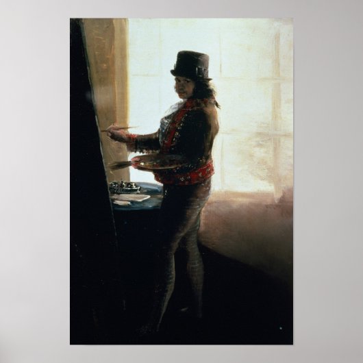 Self Portrait in the Studio Poster (Vorne)