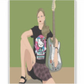 Self-Portrait Sticker (Vorderseite)