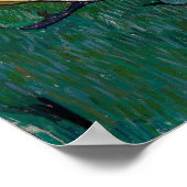 Self-Portrait w Bandaged Ear | Van Gogh | Poster (Ecke)