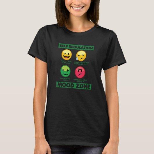 Self Regulation Mood Zone Occupational Therapy The T-Shirt (Vorderseite)