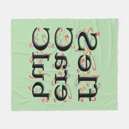 selfcare club fleecedecke (Vorderseite (Horizontal))