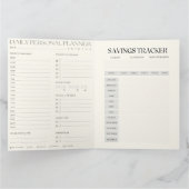 Selfcare + Daily Planner + Spar Tracker + Karte (Innenseite)