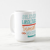 Selfcare - Morphing-Tasse Kaffeetasse (Vorderseite Links)