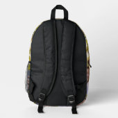 Selfie anpassen bedruckter rucksack (Rückseite)