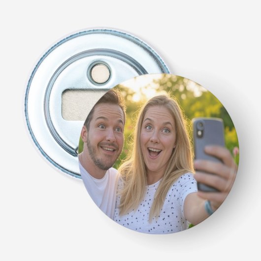 Selfie anpassen flaschenöffner (Vorderseite)