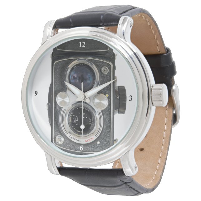 Selfie Armbanduhr (Schrägansicht)