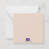 Selfie Buddies Note Card Mitteilungskarte (Rückseite)