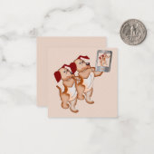 Selfie Buddies Note Card Mitteilungskarte (Vorderseite/Rückseite Beispiel)