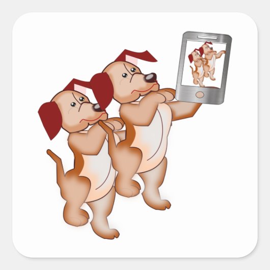 Selfie Buddies Sticker (Vorderseite)