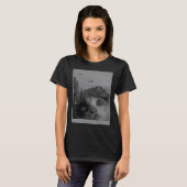 Selfie Cat Meme UFO Sighting Alien Conspiracy Sci T-Shirt (Vorne ganz)