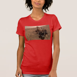Selfie der Mars Curiosity Rote Marsszene T-Shirt