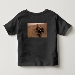 Selfie der Mars Neugier Roter Marsch Landschaft Kleinkind T-shirt