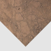 Selfie der Mars Neugier Roter Marsch Landschaft Seidenpapier (Detail)