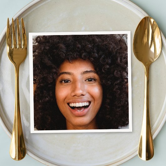 Selfie Foto Upload | Ihr Party zum Gesichtsvergnüg Serviette