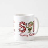 sELFie Frohe Weihnachten Kaffeetasse (VorderseiteRechts)