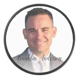 Selfie-Fun-Fab-Vorlage Eishockey Puck