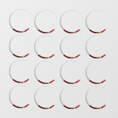 Selfie | Funny Birthday Bachelor Party Ihr Gesicht Fensteraufkleber (Blatt)