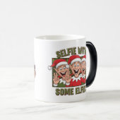 Selfie mit ein paar Elfen! 🎄 🤳 🧝 ‍ ♂️ Kaffeetasse (VorderseiteRechts)