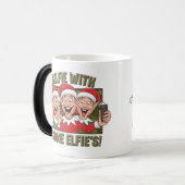 Selfie mit ein paar Elfen! 🎄 🤳 🧝 ‍ ♂️ Kaffeetasse (Vorderseite Links)
