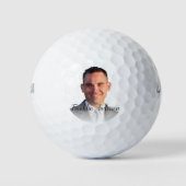 Selfie Monogram Erstellen Sie Ihr eigenes Phantast Golfball (Vorderseite)